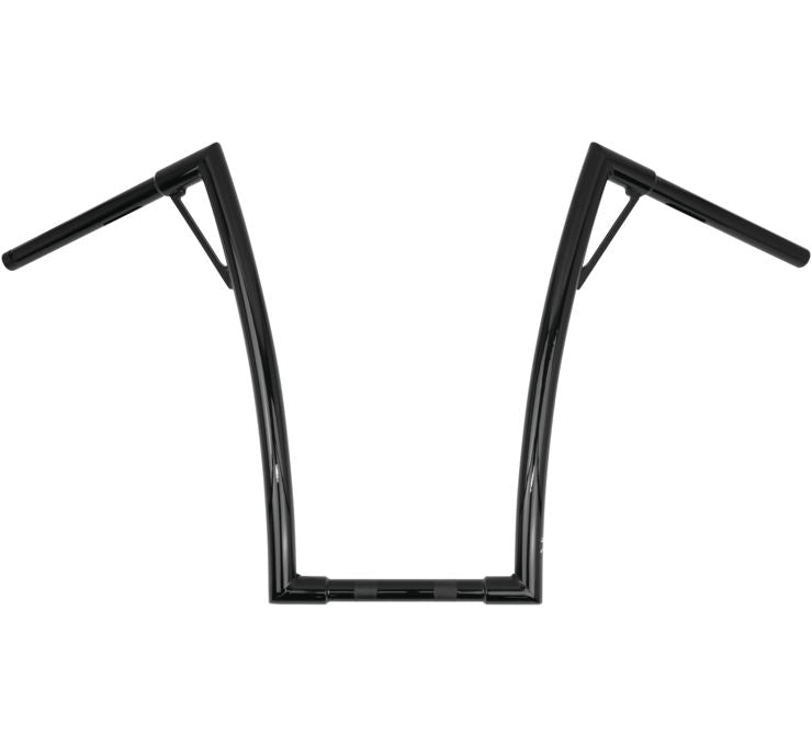 Burly Brand B12-7011B 3-1/2in. Louie Handlebar - 19in. - Gloss Black
