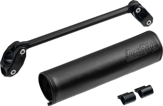 Zeta ZE47-9600 Scrambler Handlebar Pad and Brace Set - 200mm. - Black