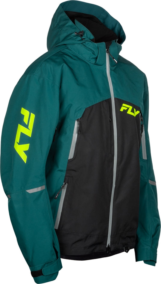Fly Racing Incline Jacket (XXX-Large, Teal/Black)