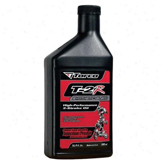 Torco International Corp T920033YE T-2R Two Stroke High Performance Oil - 500ml.