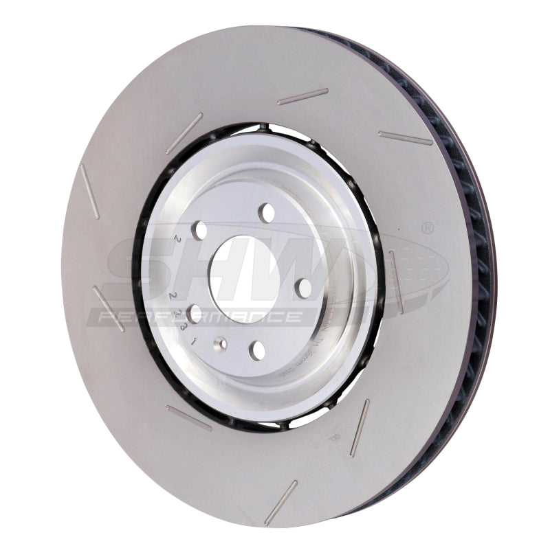 Load image into Gallery viewer, Shw Performance PFL49531 SHW Slotted Lightweight Rotors
