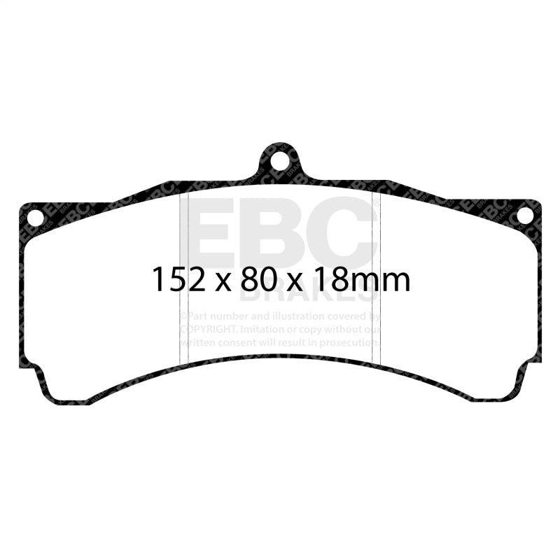 Load image into Gallery viewer, Ebc DP8005.18SR11 EBC SR-11 Brake Pad Sets

