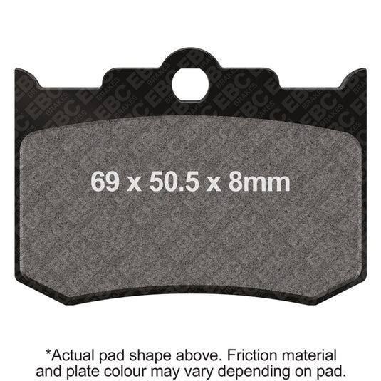 Ebc Powersports FA216/3HH EBC HH Sintered Brake Pads