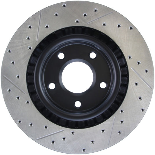 Stoptech 127.62085L ST Slot & Drill Brake Rotors