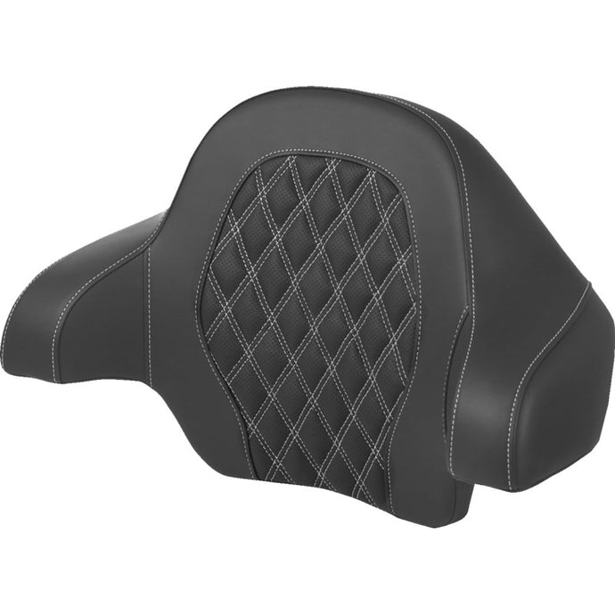 Saddlemen 814-07-15006 Roadsofa Tour-Pak LS Backrest Pad for King Tour-Pak - White