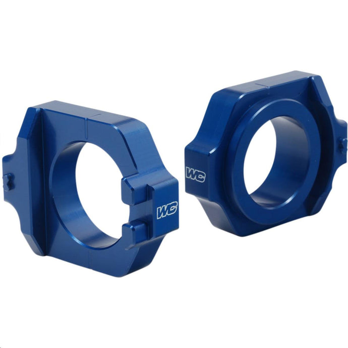 Works Connection 17-220 Elite Axle Blocks -  Blue