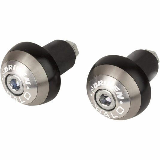 Driven Racing DHBEW-SL Halo Bar Ends - Silver
