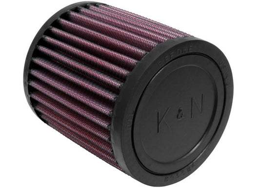 K&N Engineering RU-0500 Universal Round Straight Air Filter - Rubber End Cap