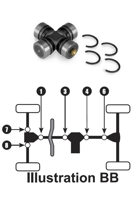 Wild Boar ATV600 U-Joint
