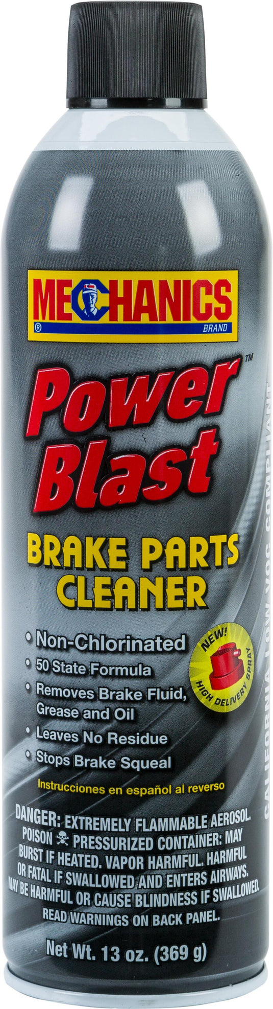 Mechanics 50291MB Brake Cleaner - 13oz - 12/Case