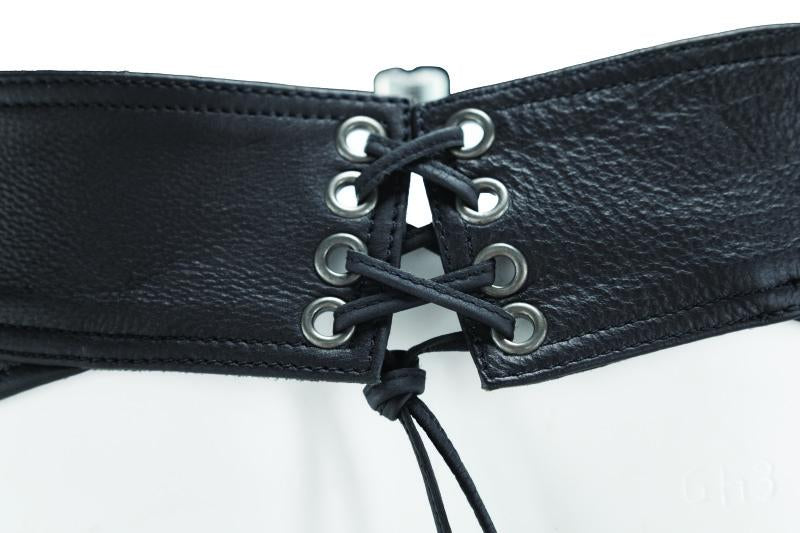 Load image into Gallery viewer, Kuryakyn 094440 KUR Longhaul Leather Chaps

