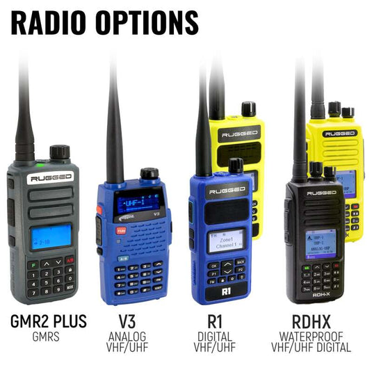 Rugged Radios MH-KIT-R1 RGD Moto Max Complete Communication Kit