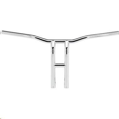 Biltwell Inc. 6264-1053 1in. Tyson XL Pullback 14in. Handlebar - Chrome