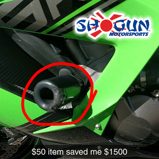 Shogun Motorsports 750-4449 Frame Slider - Black
