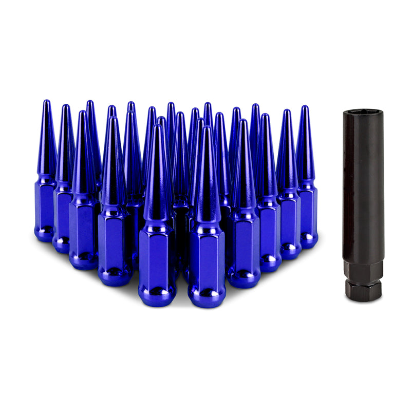 Load image into Gallery viewer, Mishimoto MMLG-SP1415-24BL MM Lug Nuts - Steel
