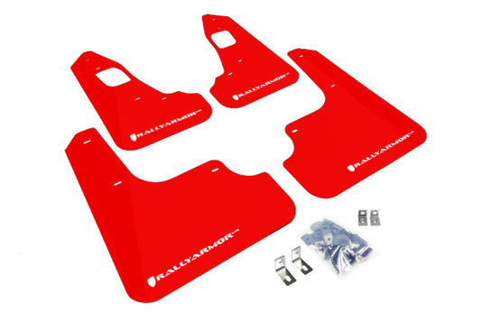 Rally Armor MF10-UR-RD/WH RAL UR Red Flap/Wht Logo