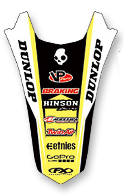 Factory Effex 19-32440 Rear Fender Graphics Kit - Style 16