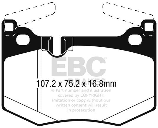 Ebc DP32261C EBC Redstuff Brake Pad Sets