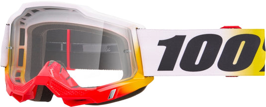 100% Accuri 2 Goggles (One Size Fits Most, Torken / Clear lens)