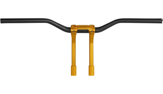 Performance Machine 0208-2186M-SMG Handlebar Assembly - External Wiring - Gold Ops