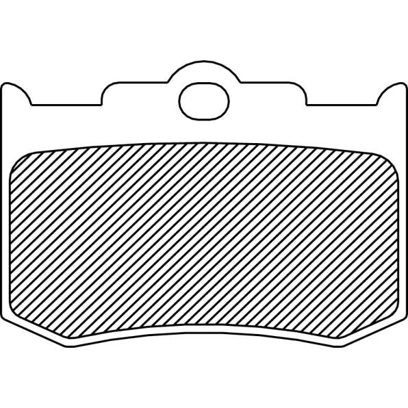 Drag Specialties 1721-1359 Sintered Metal Brake Pads