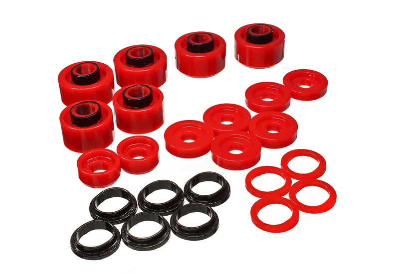 Load image into Gallery viewer, Energy Suspension 4.4121R ES Body Mounts - Red
