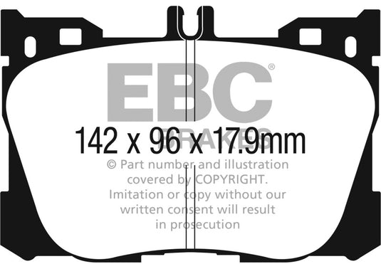 Ebc DP33070C EBC Redstuff Brake Pad Sets