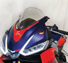 New Rage Cycles RSV4-MBO-21 Mirror Block Off Turn Signals