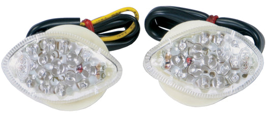 K&S Technologies 25-8511 Fairing Mount Marker Lights - Smoke Lens
