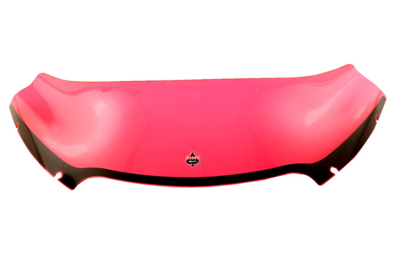 Klock Werks Flare Windshield - 6in. - Red Red