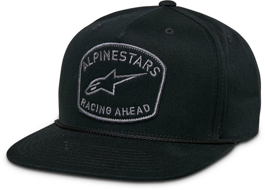 Alpinestars Promptus Snapback Hat (One Size Fits Most, Black)