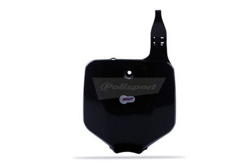 Polisport 8661500001 Front Number Plate - Black