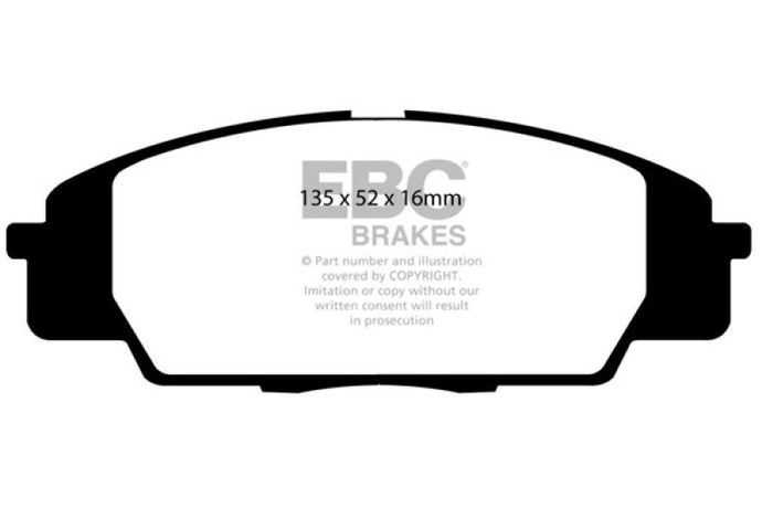 Ebc DP31254C EBC Redstuff Brake Pad Sets