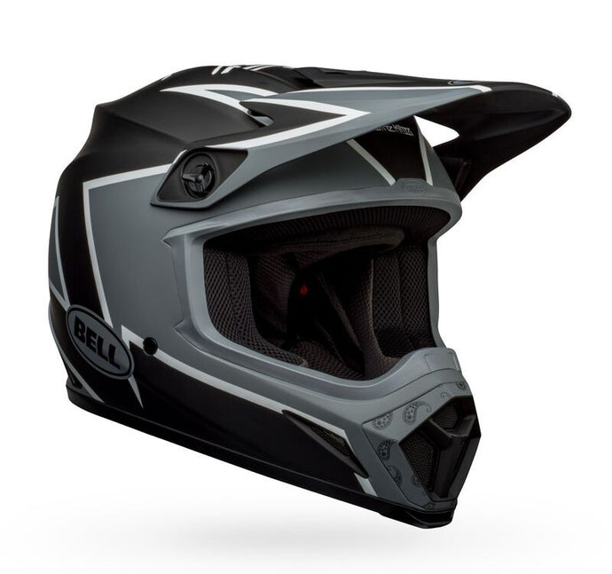 Matte Black/Gray/White