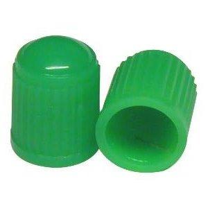 K&L Supply 32-9988 Valve Stem Caps - Green