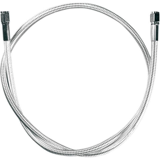 Magnum 5526 Polished Stainless Braided Universal Brake Line - 26in L