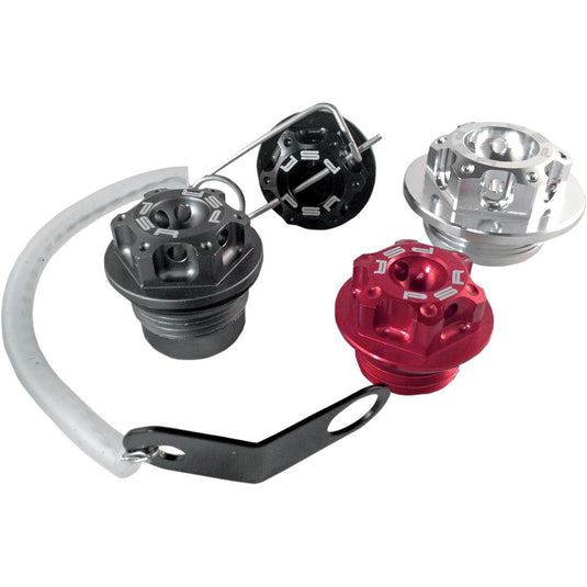 Psr 00-01316-24 Oil Filler Cap Kit - M24 x 2.0 - Red
