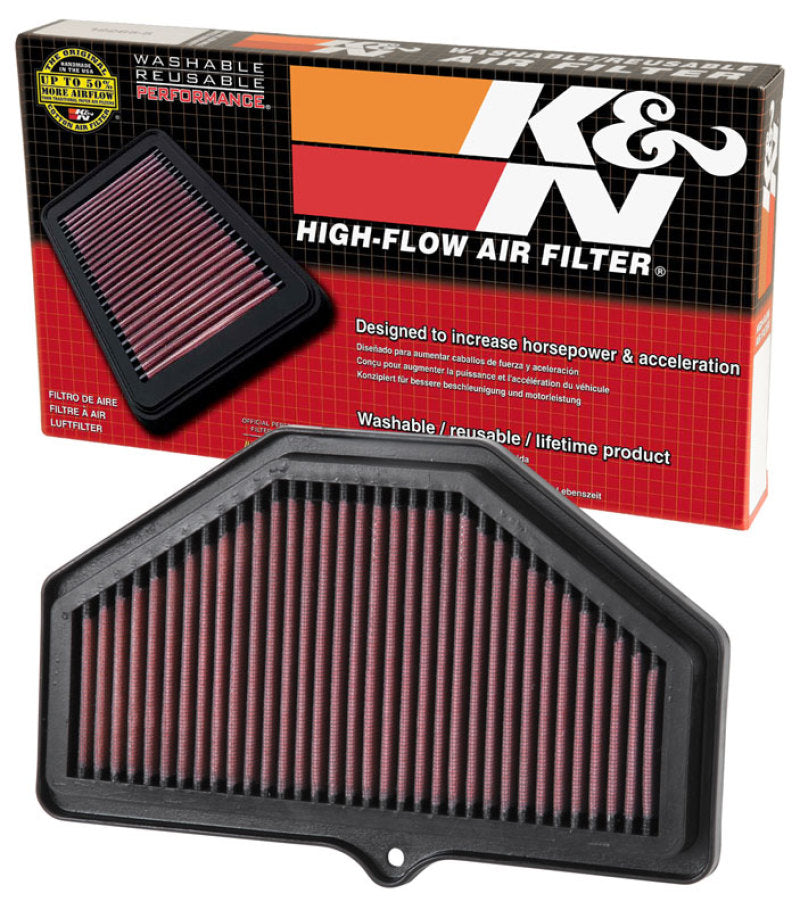 Load image into Gallery viewer, K&amp;N Engineering SU-7504 KN Motorcycle Direct Fit Air Filters
