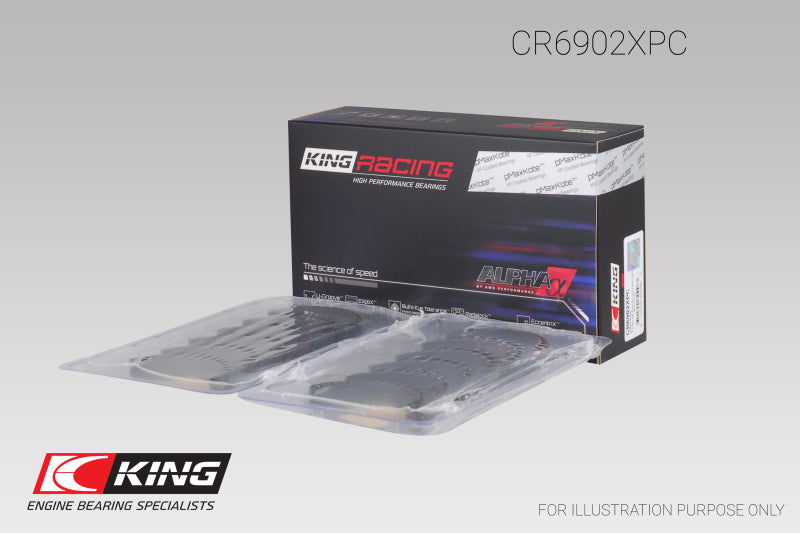 Load image into Gallery viewer, King Engine Bearings CR6902XPC KING Connecting Rod Bearings
