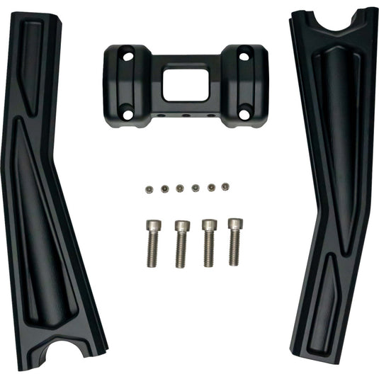 Kodlin KUS55133 Ascent Pro Pullback Riser Kit - 10in. - Black