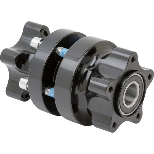 Arlen Ness 71-654 Front Cartridge Hub Kit Single Disc - Black