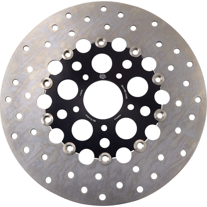 Moto-Master 112318-PU Kingman Floating Front Rotor with Aluminum Inner Carrier - 11.8in. - 2.23in.