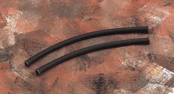 Drag Specialties DS-096672 Braided Black Hose - 5/16in. x 6ft.