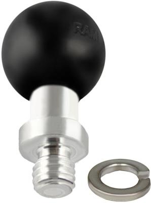 Ram Mounts RAM-B-236U RAM 1in. Ball Connected to a 3/8in.-16 Threaded Post