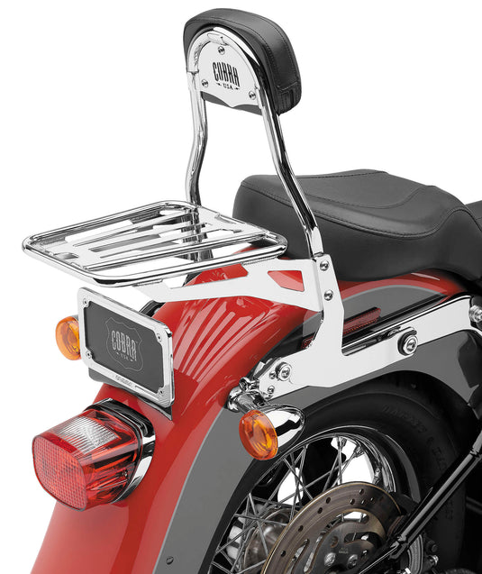 Cobra 602-2001 Detachable Backrest Kit - Chrome