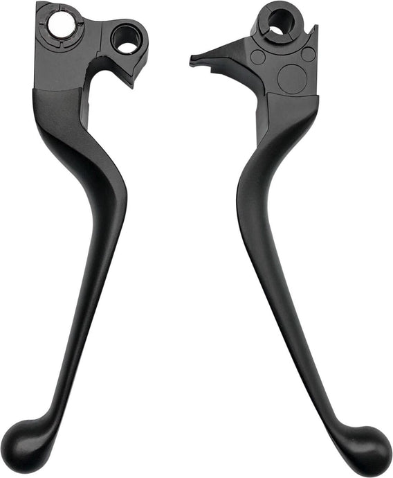 Harddrive 053902 Custom Levers - Smooth - Black