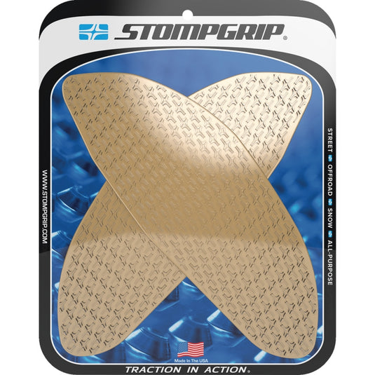 Stompgrip 55-14-0180C Icon Profile Traction Tank Grip - Street - Clear