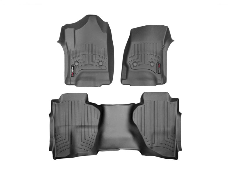 Load image into Gallery viewer, Weathertech 446071-445423 WT FloorLiner - Rear - Blk
