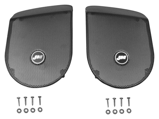 J&M HGRL-SD14 Saddlebag Lid Speaker Grill Set