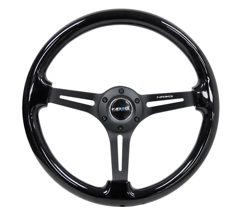 Load image into Gallery viewer, Nrg RST-018BK-BK NRG Steering Wheels - Reinforc
